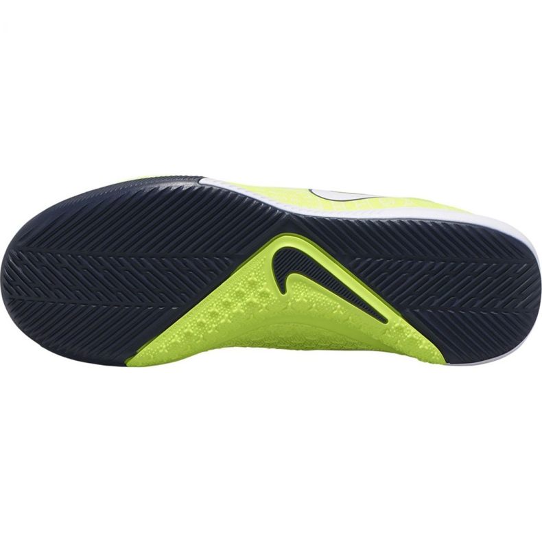 Chaussures d'intérieur Nike Phantom Vsn Academy Df Ic Jr AO3290-717 jaune jaune 2