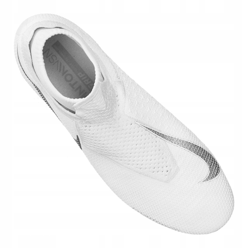 Chaussure de football Nike Phantom Vsn Elite Df Fg M AO3262-100 blanc blanc 2