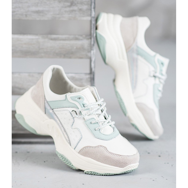 Vinceza Chaussures de sport à lacets gris 2 Vinceza Chaussures de sport à lacets gris 2