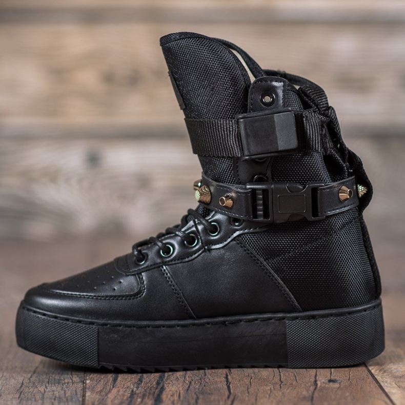 Diamantique Bottes hautes noires le noir 1 Diamantique Bottes hautes noires le noir 1