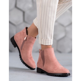 Clowse Bottes poudre classiques rose 4