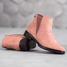 Clowse Bottes poudre classiques rose 2