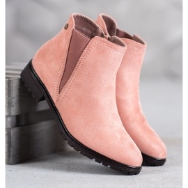 Clowse Bottes poudre classiques rose 3