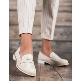 Bestelle Mocassins À Paillettes brun 1