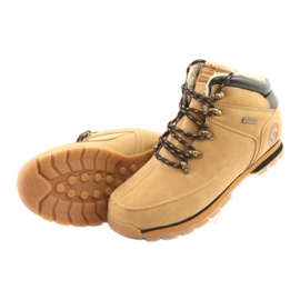 American Club Bottines à lacets ES40 camel brun multicolore 4