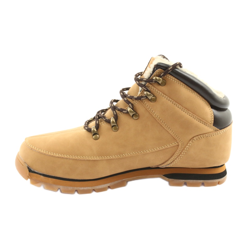 American Club Bottines à lacets ES40 camel brun multicolore 2