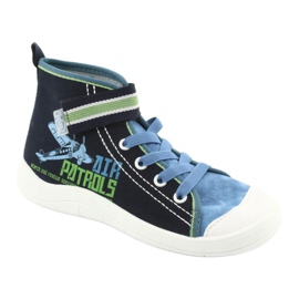 Chaussures pour enfants Befado 268Y066 bleu marine 1
