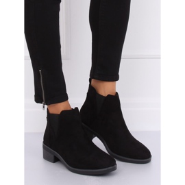 Bottines Chelsea noires pour femmes 8B978 Noir le noir 2 Bottines Chelsea noires pour femmes 8B978 Noir le noir 2