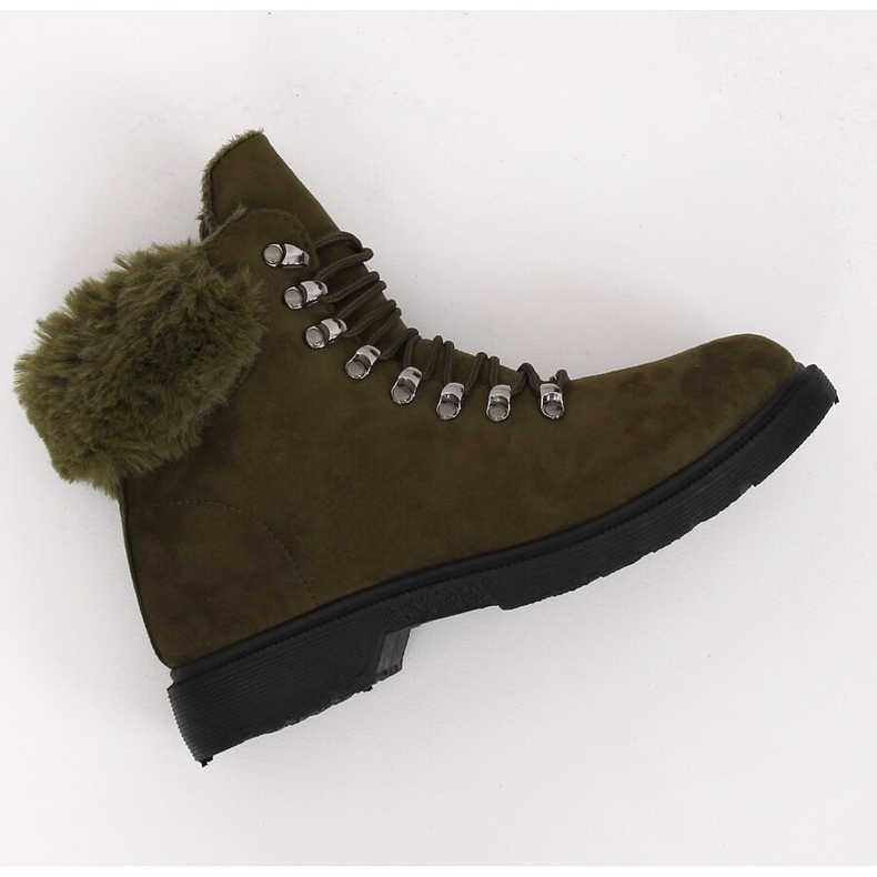 Chaussures de randonnée femme vertes Y260-9 Vert 1