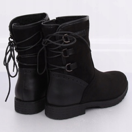 Bottes isolées noires 8122 Noir 1