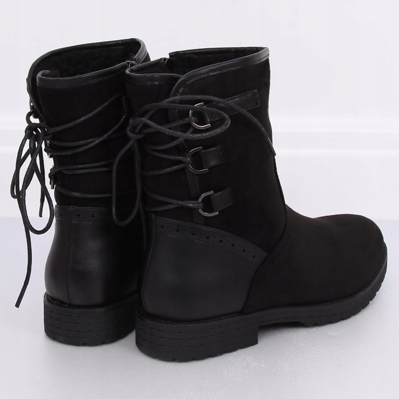 Bottes isolées noires 8122 Noir 1