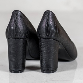 Diamantique Escarpins noirs le noir 1