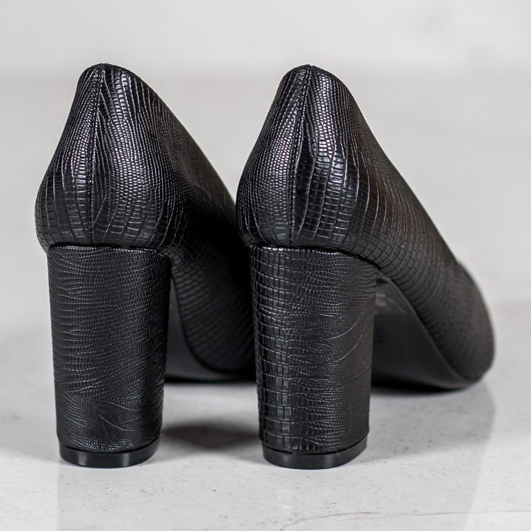 Diamantique Escarpins noirs le noir 1