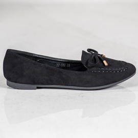 Cm Paris Ballerine Avec Noeud noir 2