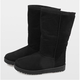 Bottines Eskimo noires doublées Y-01 le noir 3