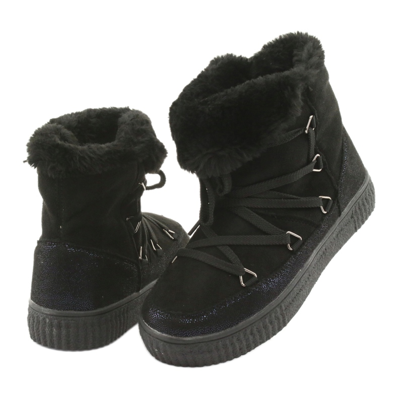 American Club Bottes esquimaux noires 3