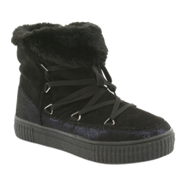 American Club Bottes esquimaux noires 1