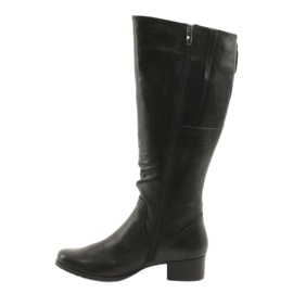Caprice 25500 bottes noires ajustables 2