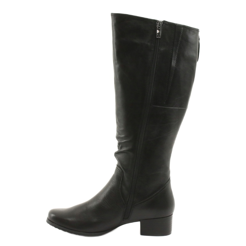 Caprice 25500 bottes noires ajustables le noir 2