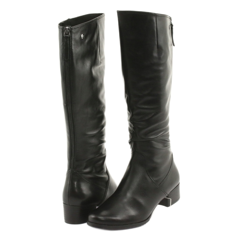 Caprice 25500 bottes noires ajustables 3