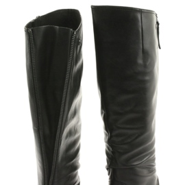 Caprice 25500 bottes noires ajustables le noir 5