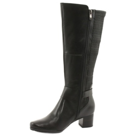 Caprice Boots stretch, largeur XL 25526 noir 2