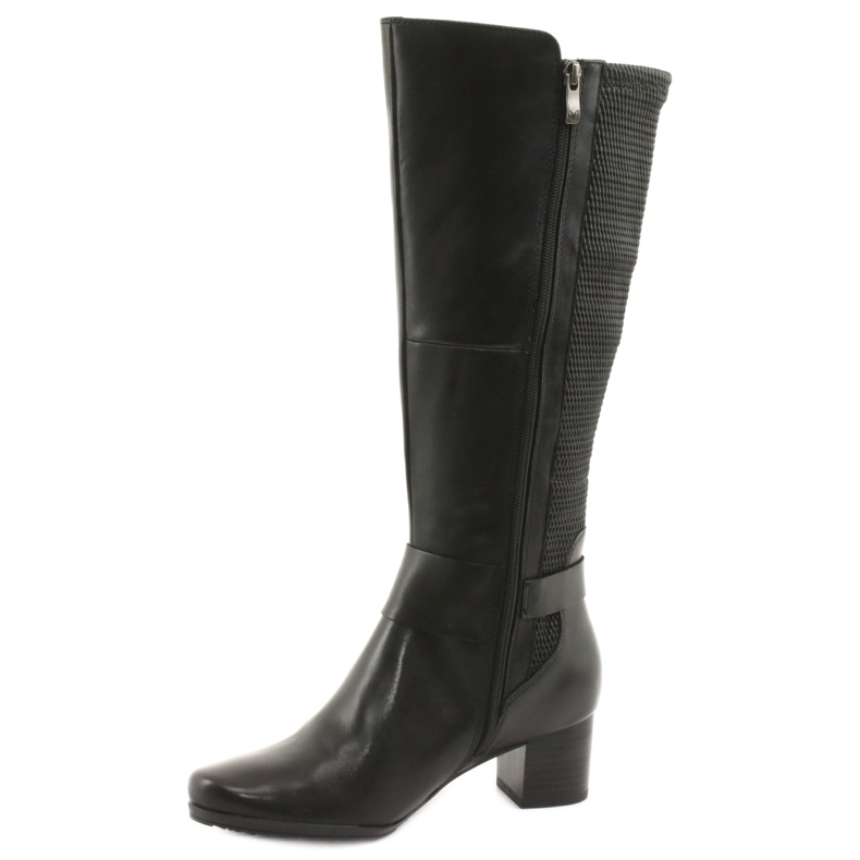 Caprice Boots stretch, largeur XL 25526 noir 2