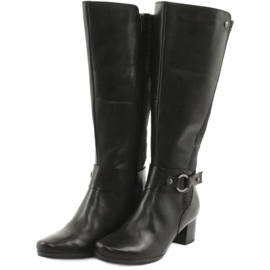 Caprice Boots stretch, largeur XL 25526 noir 3