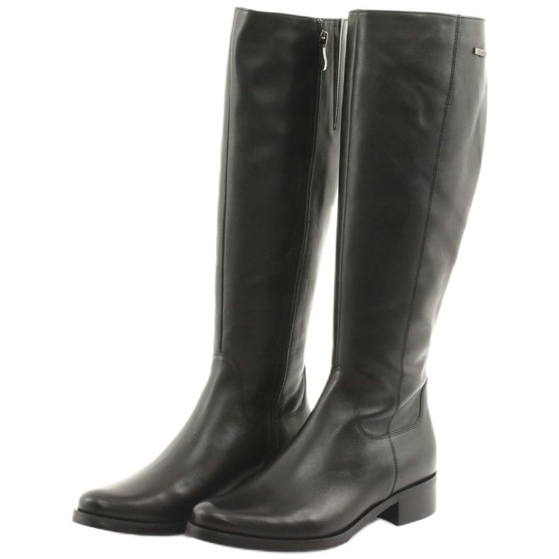 Arka Bottes noires, bottes noires 7447 le noir 4 Arka Bottes noires, bottes noires 7447 le noir 4