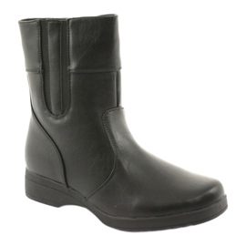 Atletico Bottes de coin isolées de fourrure noire 1