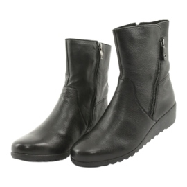 Caprice Bottes compensées le noir 3