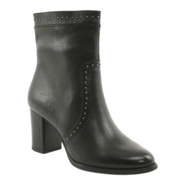 Bottes hautes Caprice avec strass, noir le noir 1