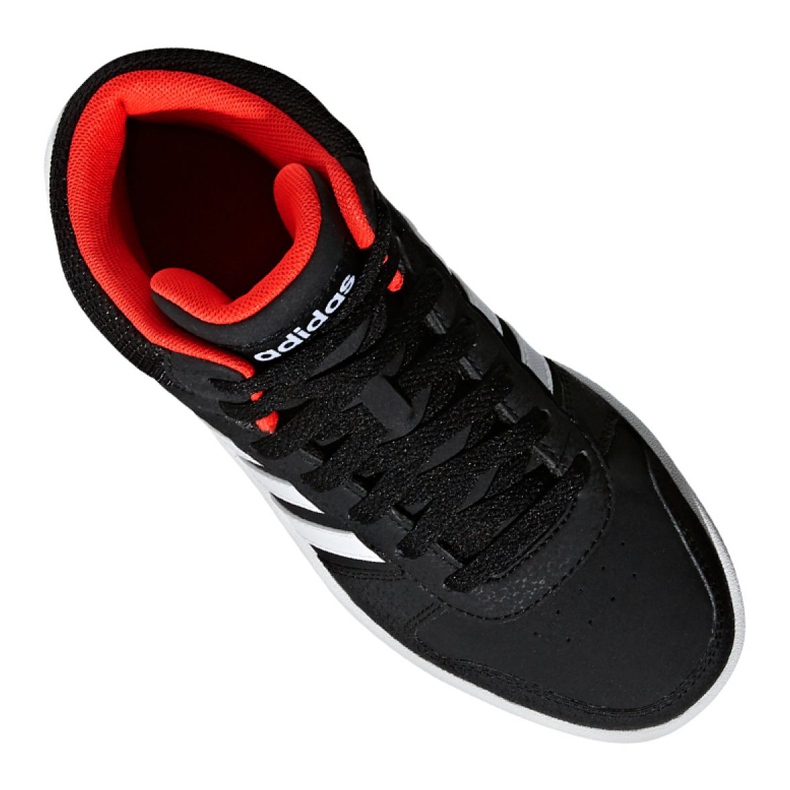 Chaussures adidas Hoops Mid 2.0 K Jr B75743 le noir 2