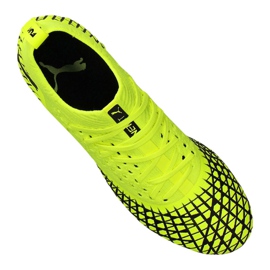 Puma Future 4.2 Netfit Mx Sg M 105679-02 chaussures de football jaune jaune 3