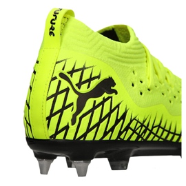 Puma Future 4.2 Netfit Mx Sg M 105679-02 chaussures de football jaune jaune 4