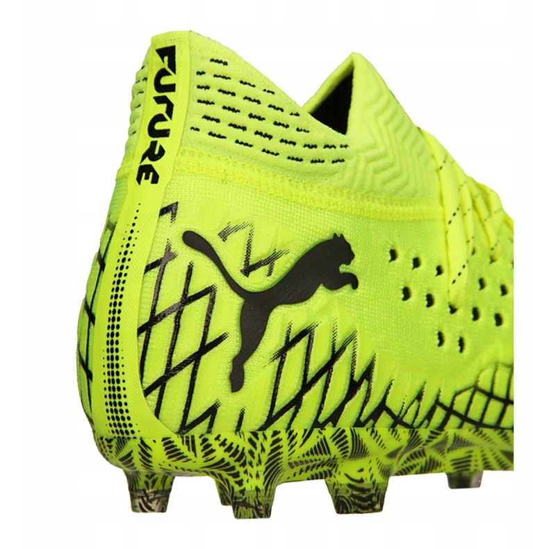 Chaussures de foot Puma Future 4.1 Netfit Fg / Ag M 105579-03 jaune jaune 1