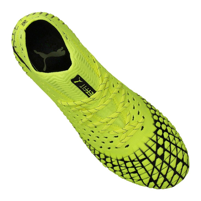 Chaussures de foot Puma Future 4.1 Netfit Fg / Ag M 105579-03 jaune jaune 2