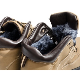 Bottes Chaudes A-8 Marron avec Fourrure brun 4