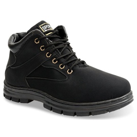 Bottes Chaudes A-8 Noir avec Fourrure le noir 4
