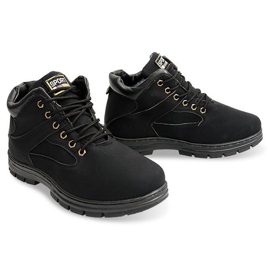 Bottes Chaudes A-8 Noir avec Fourrure le noir 3