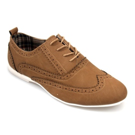 Chaussures de jazz 036 Chaussures de chameau brun 1