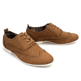 Chaussures de jazz 036 Chaussures de chameau brun 2