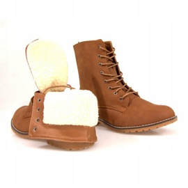 Bottes chaudes Militaire Q99 Camel brun 3
