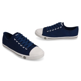 Baskets Classiques 9911 Bleu Marine 4