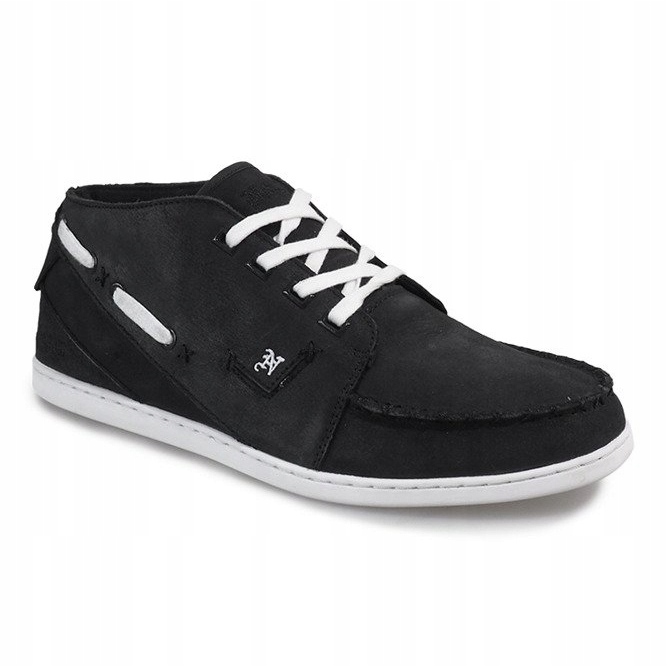 Baskets Hautes En Cuir MID1 Noir le noir 2