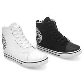 Baskets à la mode LT1608 Noir le noir 5
