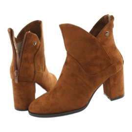 Bottines camel Sergio Leone 525 beige 5