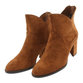 Bottines camel Sergio Leone 525 beige 3