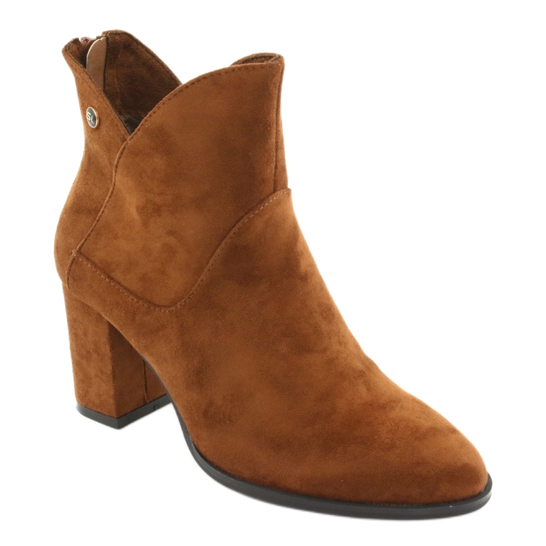 Bottines camel Sergio Leone 525 beige 1