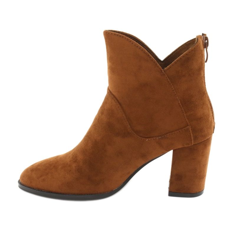 Bottines camel Sergio Leone 525 beige 2